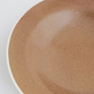 画像5: 【OLIVE オリーブ 】21cm深プレート　ブラウン