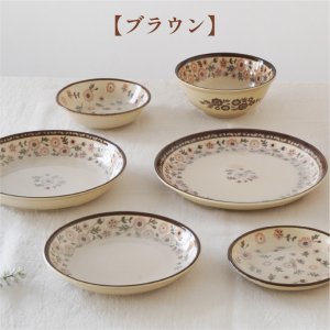 画像7: 【COQUELICOT コクリコ】プレート 小 ブラウン
