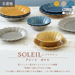 画像6: 【SOLEIL ソレイユ】プレート　大　ブルー