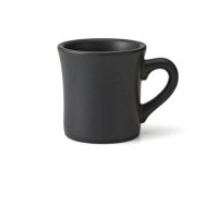 【MUG CUP マグカップ】カラースリムマグL　黒マット