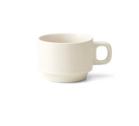 【MUG CUP マグカップ】カラーカフェスタックマグ　白マット