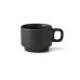 画像1: 【MUG CUP マグカップ】カラーカフェスタックマグ　黒マット (1)