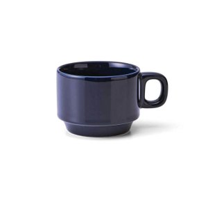 画像1: 【MUG CUP マグカップ】カラーカフェスタックマグ　濃紺