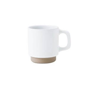 画像1: 【MUG CUP マグカップ】ヴィンテージスタックマグL　ホワイト