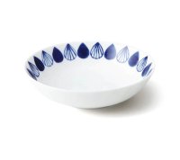 受注生産：【NAVY BLUE ネイビーブルー】16cmボウル　ドロップ