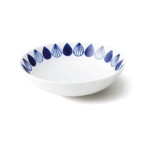 画像1: 受注生産：【NAVY BLUE ネイビーブルー】16cmボウル　ドロップ