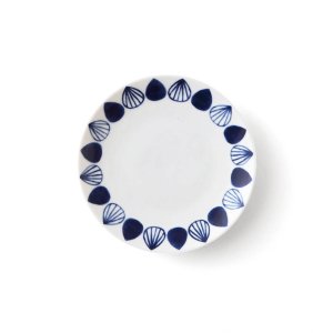 画像1: 受注生産：【NAVY BLUE ネイビーブルー】15cmプレート　ドロップ