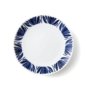 画像1: 受注生産：【NAVY BLUE ネイビーブルー】23cmプレート　チューリップ