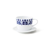 【NAVY BLUE ネイビーブルー】コーヒーカップ　リーフ