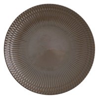 【PANIER パニエ 】24cmプレート　ブラウン