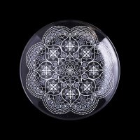 【ARABESQUE  アラベスク 】18cmプレート シルバー