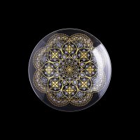 【ARABESQUE  アラベスク 】15cmプレート ゴールド