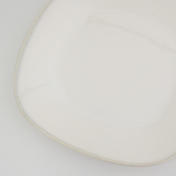 画像4: 【PLAT プラ】スクエアプレート 小 ホワイト (4)