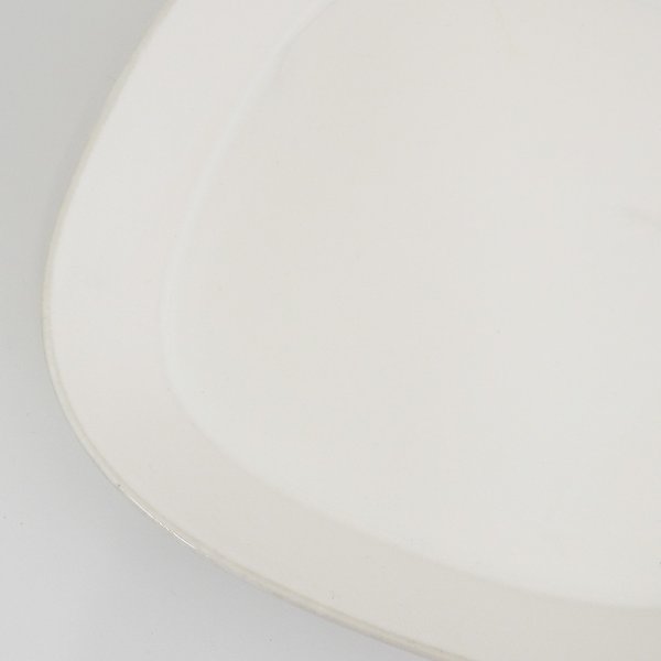 画像4: 【PLAT プラ】スクエアプレート 大 ホワイト (4)