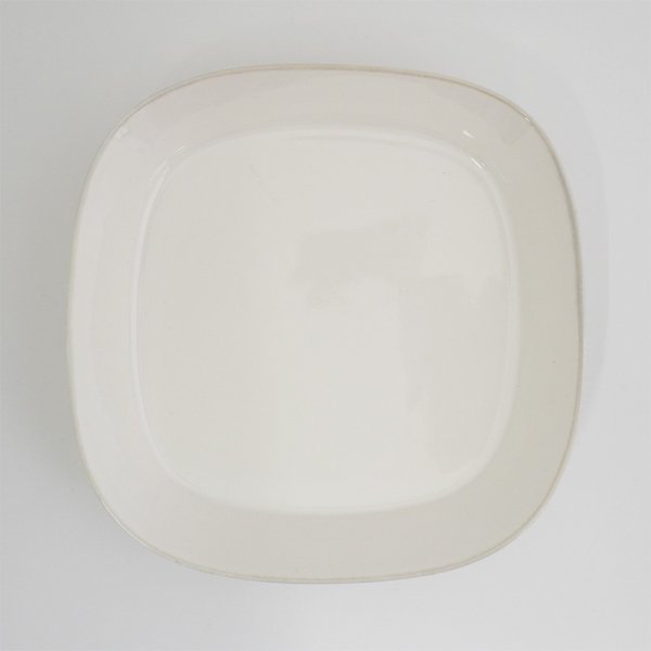 画像3: 【PLAT プラ】スクエアプレート 大 ホワイト (3)