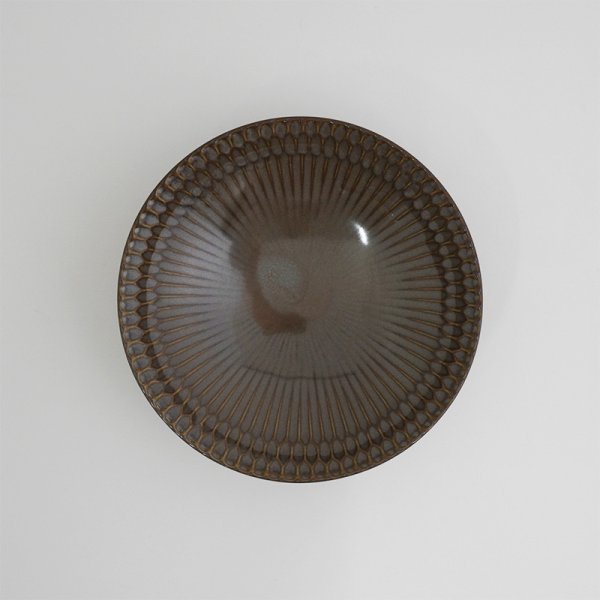 画像4: 【PANIER パニエ 】13cm深プレート　ブラウン (4)