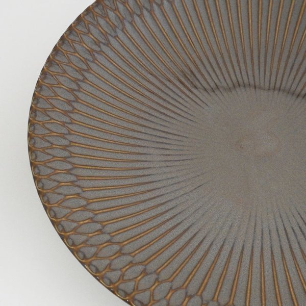 画像5: 【PANIER パニエ 】21cm深プレート　ブラウン (5)