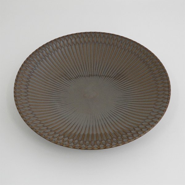 画像3: 【PANIER パニエ 】21cm深プレート　ブラウン (3)