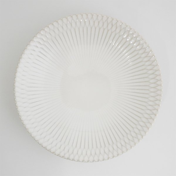 画像4: 【PANIER パニエ 】21cm深プレート　ホワイト (4)