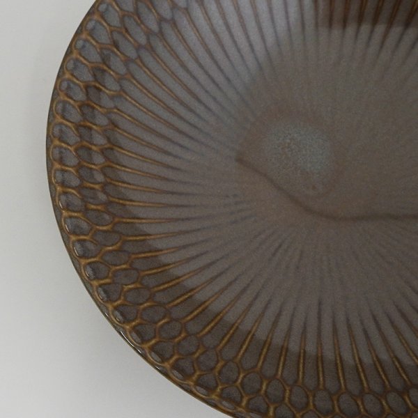 画像5: 【PANIER パニエ 】13cm深プレート　ブラウン (5)