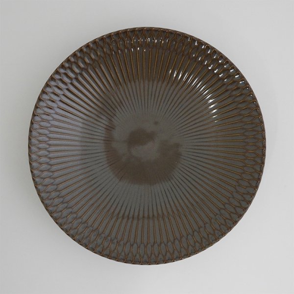 画像4: 【PANIER パニエ 】21cm深プレート　ブラウン (4)