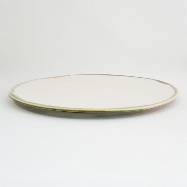 画像2: 【LIEN リアン】28cmフラットプレート グリーン (2)