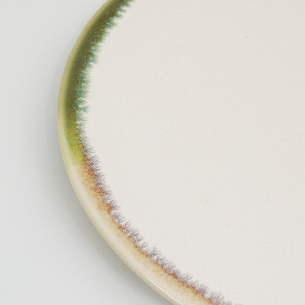 画像4: 【LIEN リアン】21cmフラットプレート　グリーン (4)