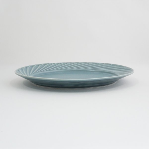 画像2: 【MOTION モーション】プレート　中　ブルーグレー (2)