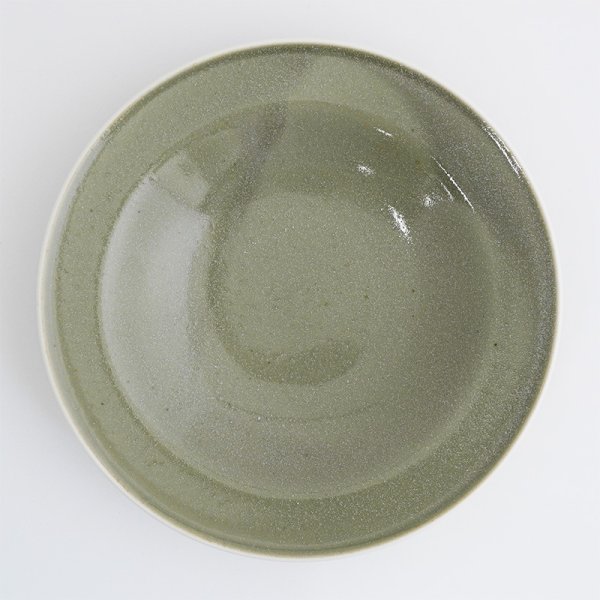 画像4: 【OLIVE オリーブ 】21cm深プレート　グリーン (4)