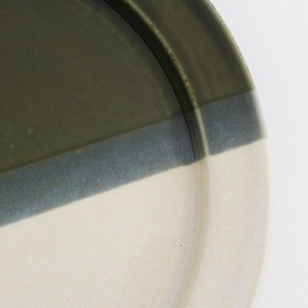 画像4: 2025新作:【BICOLOR バイカラー】22cmリムプレート グリーン (4)