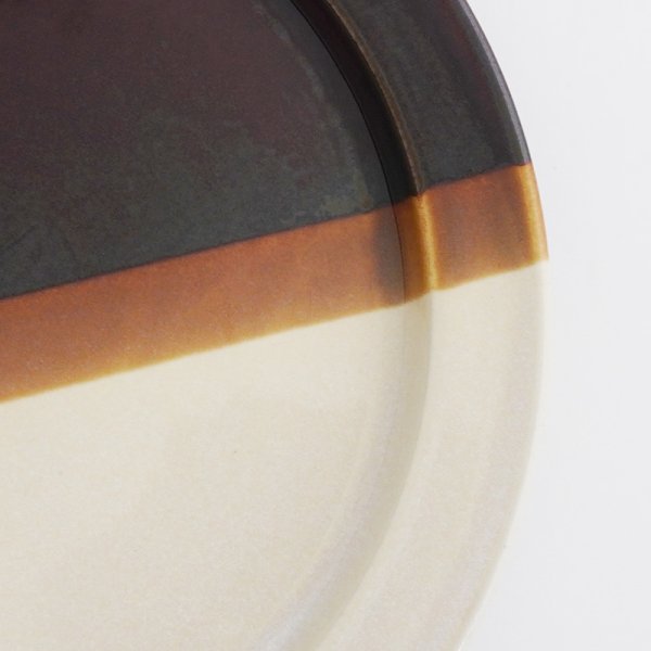 画像4: 2025新作:【BICOLOR バイカラー】22cmリムプレート キャメル (4)