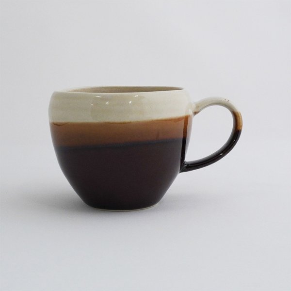 画像2: 2025新作:【BICOLOR バイカラー】コーヒーカップ キャメル (2)