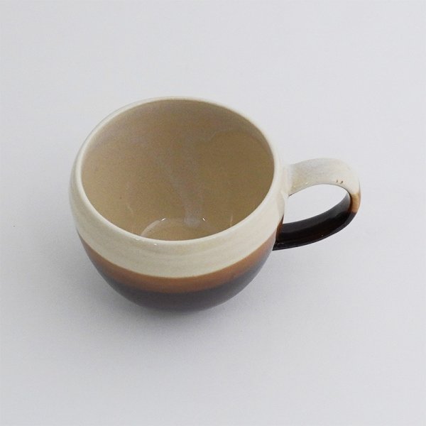 画像3: 2025新作:【BICOLOR バイカラー】コーヒーカップ キャメル (3)