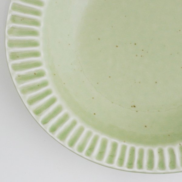 画像4: 【COZY コージー】オーバルプレート グリーン (4)