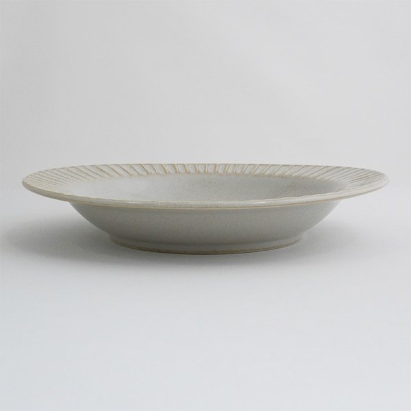 画像2: 【COZY コージー】オーバルプレート　オフホワイト (2)