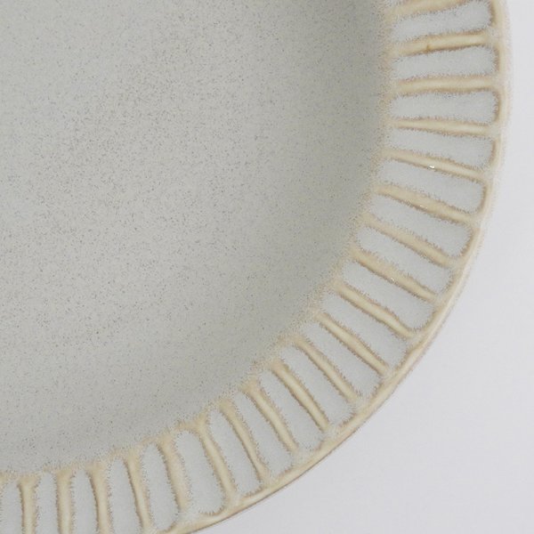 画像4: 【COZY コージー】オーバルプレート　オフホワイト (4)