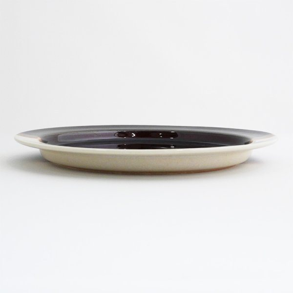 画像2: 2025新作:【BICOLOR バイカラー】22cmリムプレート キャメル (2)