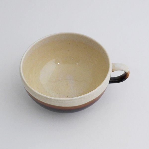 画像3: 2025新作:【BICOLOR バイカラー】スープカップ キャメル (3)