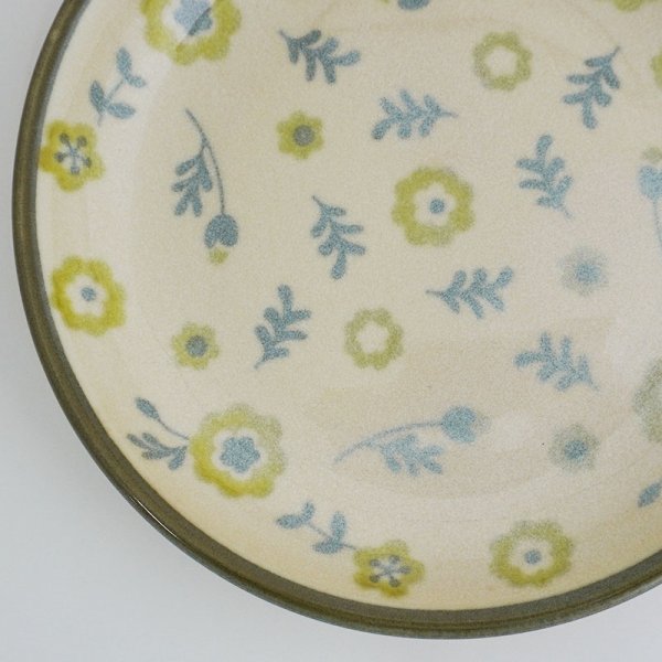 画像4: 2025新作:【COQUELICOT コクリコ】プレート 小 グリーン (4)