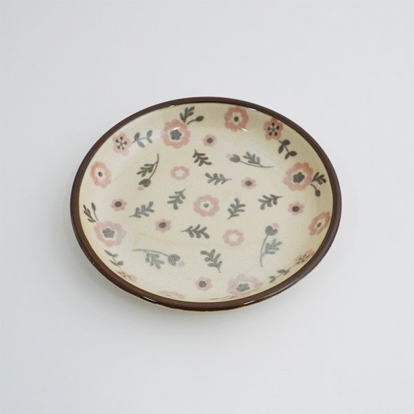 画像3: 2025新作:【COQUELICOT コクリコ】プレート 小 ブラウン (3)