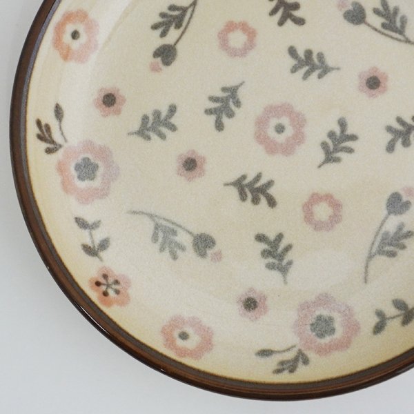 画像4: 2025新作:【COQUELICOT コクリコ】プレート 小 ブラウン (4)