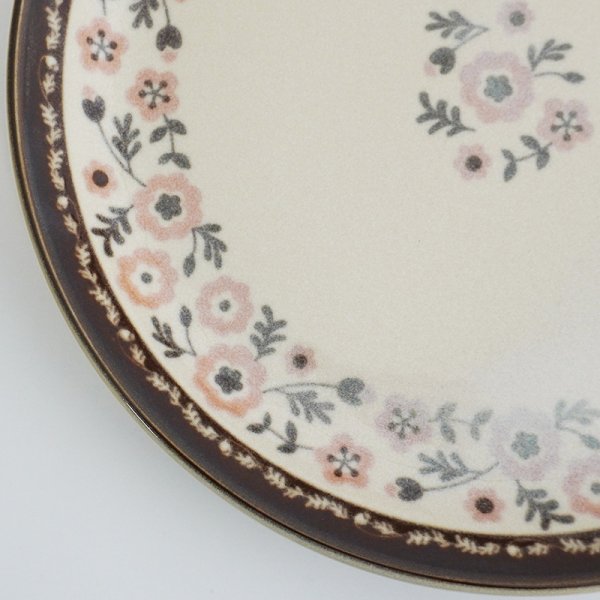 画像4: 2025新作:【COQUELICOT コクリコ】プレート 大 ブラウン (4)