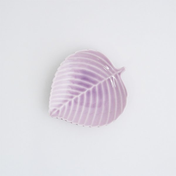 画像3: 【PIANTA ピアンタ】リーフプレート さくら パープル (3)