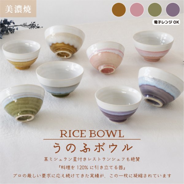 画像6: 【RICE BOWL ライスボウル】うのふボウル 小 ブラウン (6)