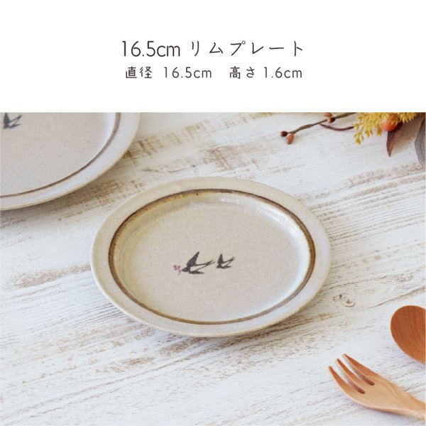 画像2: 【BONHEUR ボヌール】16.5cmリムプレート (2)