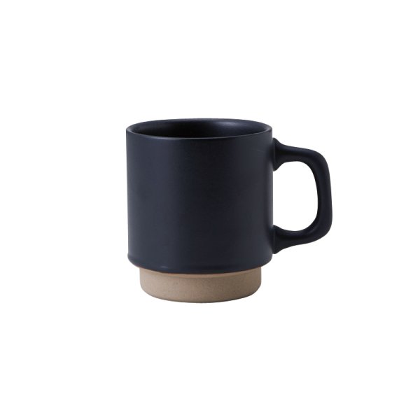 画像1: 【MUG CUP マグカップ】ヴィンテージスタックマグL　ブラック (1)