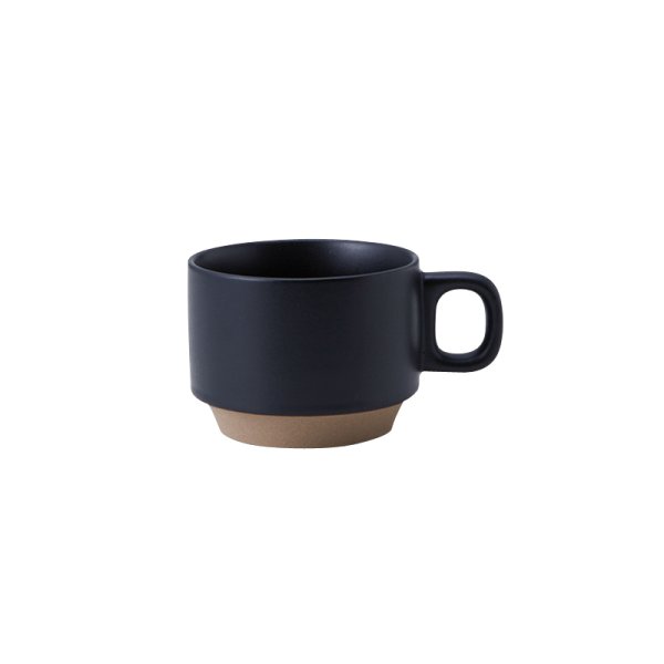 画像1: 【MUG CUP マグカップ】ヴィンテージスタックマグS　ブラック (1)