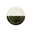 画像1: 2025新作：【BICOLOR バイカラー】16.5cmリムプレート グリーン (1)