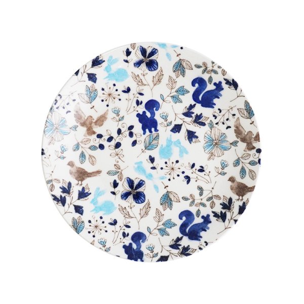 画像1: 【METSÄ メッツァ】ソーサー ブルー (1)