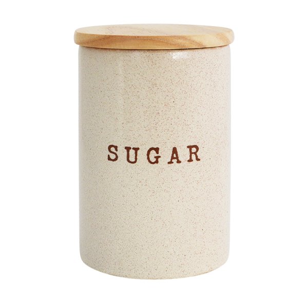 画像1: 【CAFE STYLE カフェスタイル】キャニスター 大 シュガー (1)